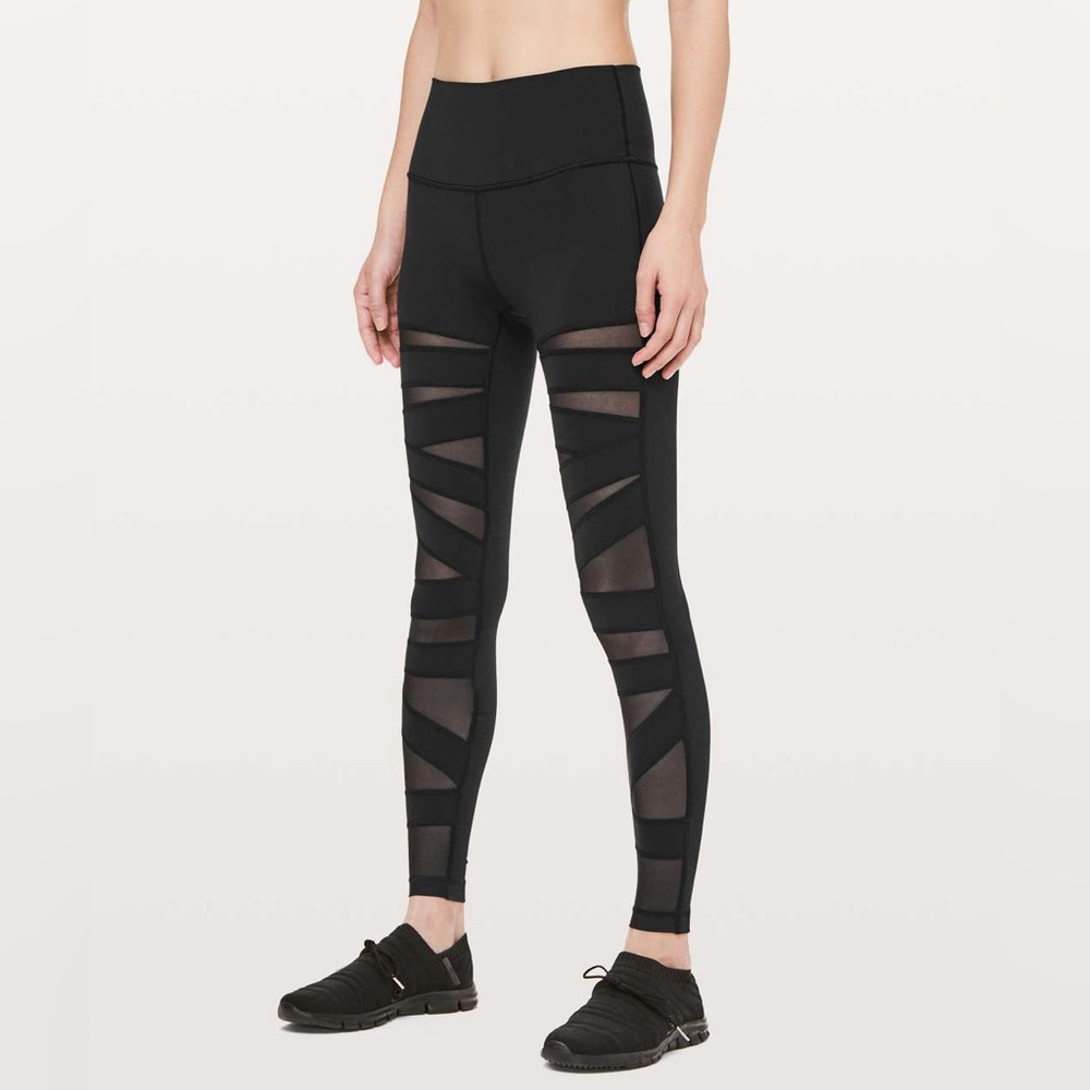 Lululemon Wunder Under Pant (Hi-Rise) (Tech Mesh) - Special Edition